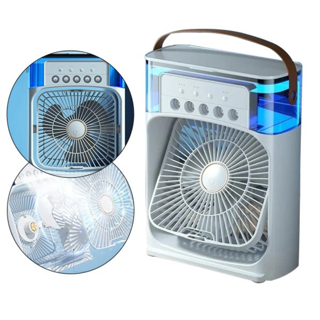 Ventilador, Humidificador y Aire Acondicionado 3 en 1