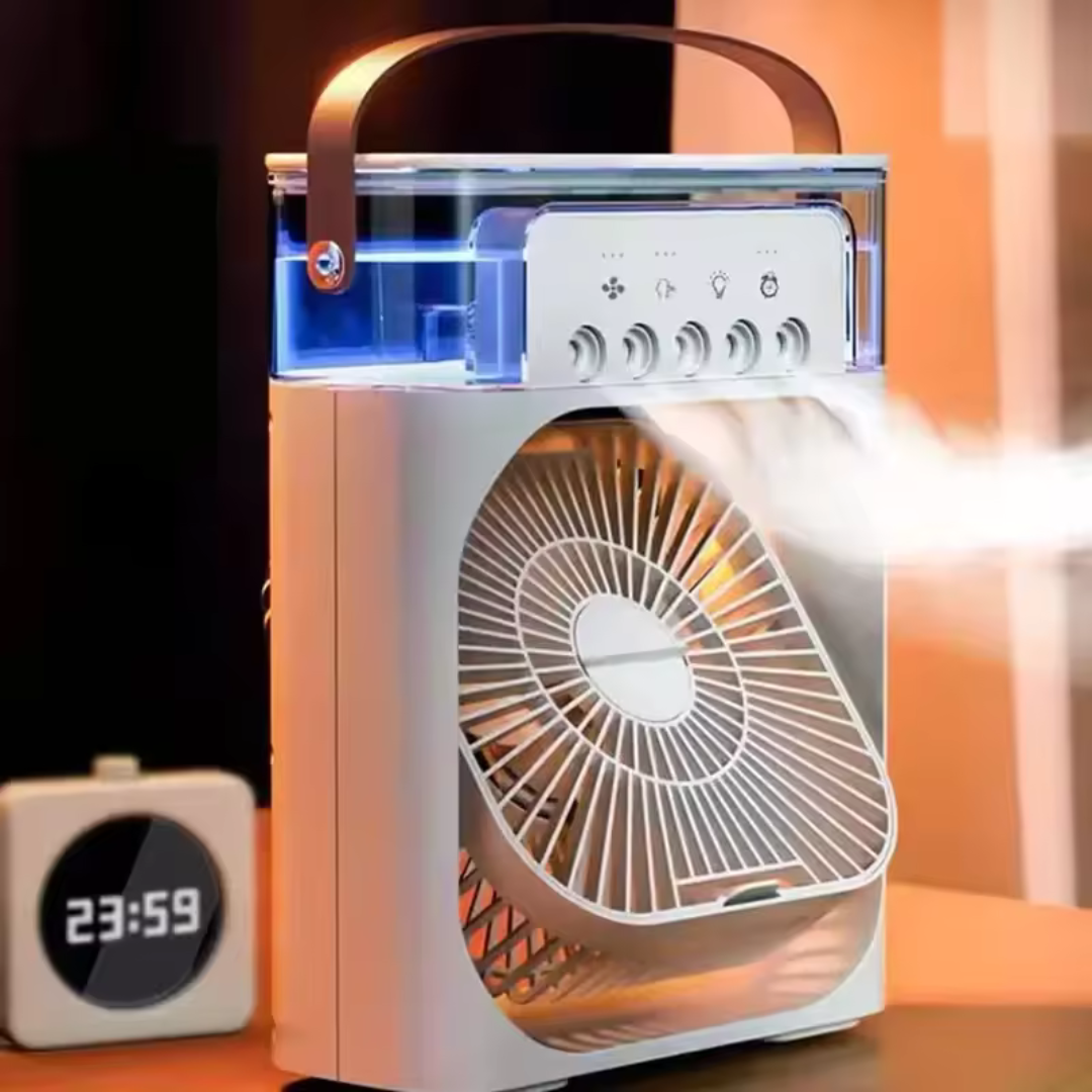 Ventilador, Humidificador y Aire Acondicionado 3 en 1