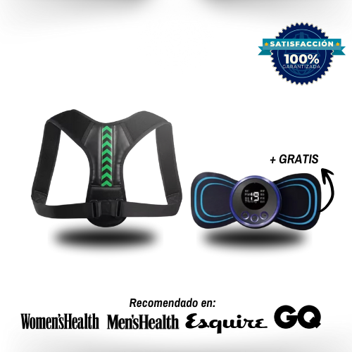 Corrector de Postura Unisex QuiroVital + Masajeador de Cervical (GRATIS)