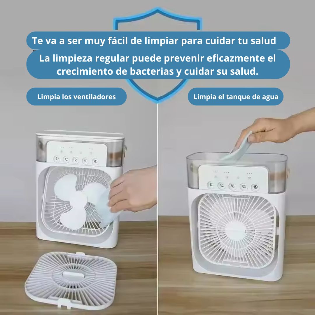 Ventilador, Humidificador y Aire Acondicionado 3 en 1