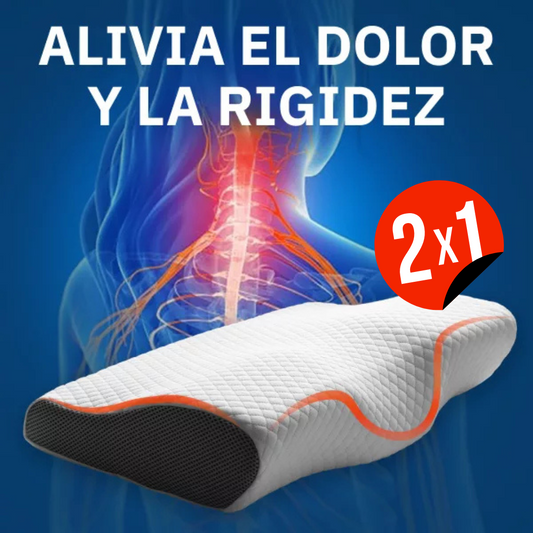 Almohada Ortopédica Con Alineación Cervical - OFERTA 2x1