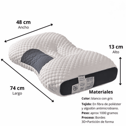 Almohada Ortopédica con Alineación Cervical - PROMOCIÓN
